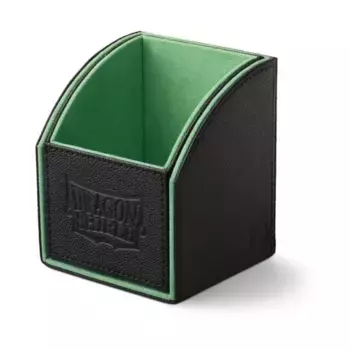 Nest 100 – черный с зеленым, Dragon Shield - Deck Boxes & Card Storage