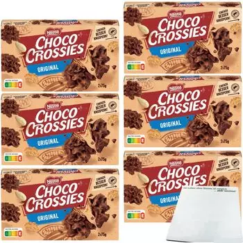 Nestle Choco Crossies Classic 6 упаковок (6 упаковок по 150 г) + блок usy
