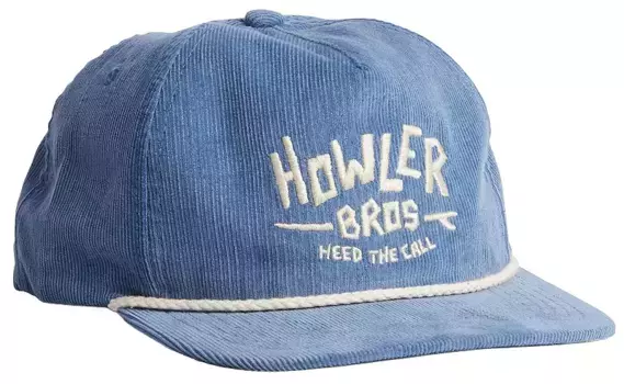 Неструктурированная бейсболка Howler Brothers Snapback, цвет Howler Rider/Fine Blue