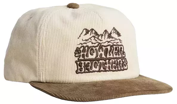 Неструктурированная бейсболка Howler Brothers Snapback, цвет Misty Mountain/Tan Cordur