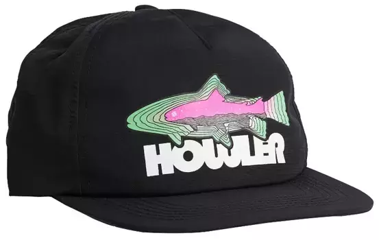 Неструктурированная бейсболка Howler Brothers Snapback, цвет Trucha/Black