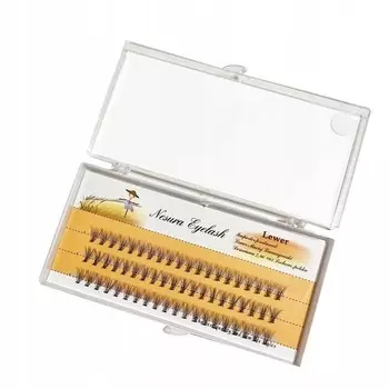 NESURA РЕСНИЦЫ ШЕЛКОВЫЕ РЕСНИЦЫ 11мм Lewer