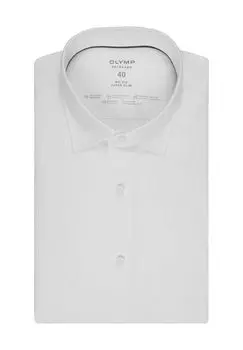 Нет. Мужская дышащая супертонкая рубашка Six 24/Seven с охлаждением OLYMP, белый