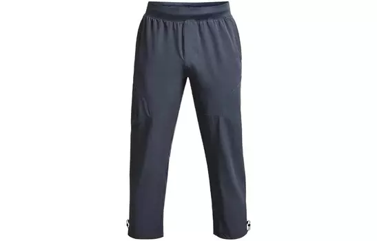Неудержимые трикотажные спортивные штаны мужские серые Under Armour, серый
