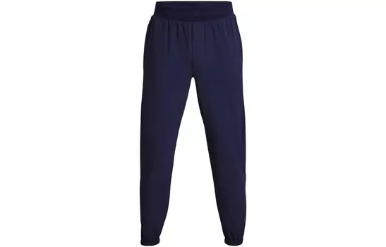 Неудержимые трикотажные спортивные штаны мужские темно-синие/белые Under Armour, темно-синий/белый
