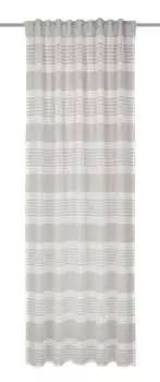 Neusser Collection плотная штора с шторной лентой серебро 135x245 см