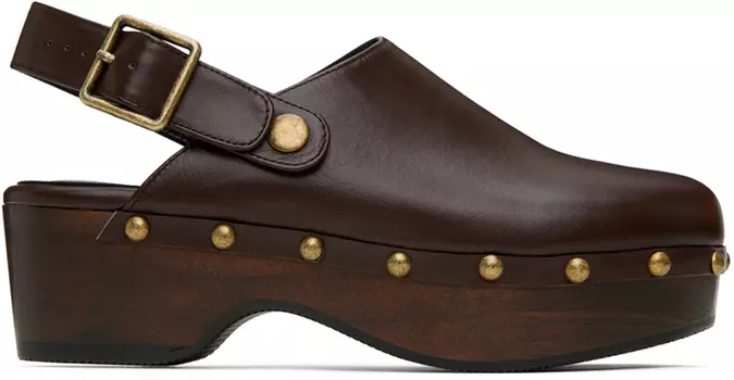 NEUTE Коричневые сабо Valentina