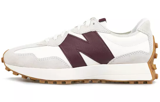 New Balance 327 Moonbeam Classic бордовые (женские)