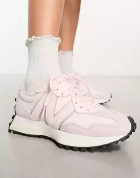 New Balance 327 розовые кроссовки