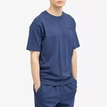 New Balance Хлопковая футболка NB Athletics, синий