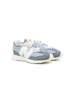 New Balance Kids кроссовки 327 Bungee, синий