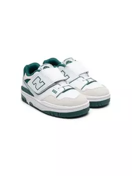 New Balance Kids кроссовки 550 на липучках, белый