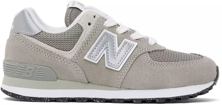 New Balance Kids Серые 574 Маленькие детские кроссовки