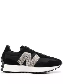 New Balance кроссовки 327 Moombean Leopard, черный