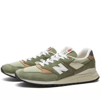 New Balance Кроссовки U998GT, зеленый