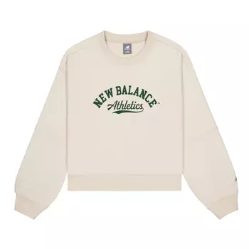 New Balance Свитшот женский хаки