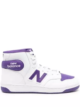 New Balance высокие кеды 480, белый
