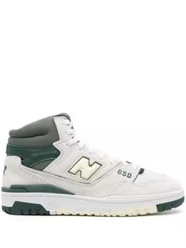 New Balance высокие кроссовки 650, белый