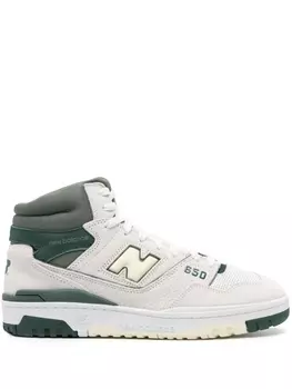 New Balance высокие кроссовки 650, белый