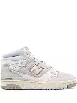New Balance высокие кроссовки 650, серый