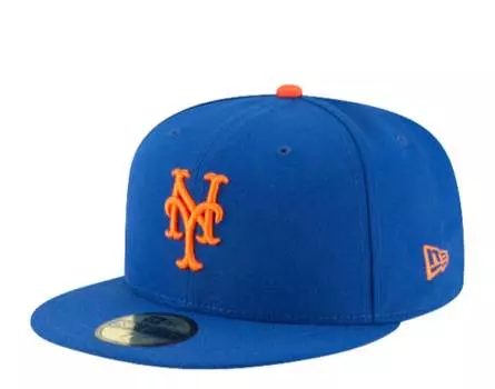 New Era 59Fifty MLB New York Mets подлинная синяя приталенная кепка 70360938