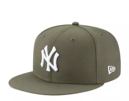 New Era 59Fifty MLB New York Yankees Basic Olive Green Fitted Кепка 11941965