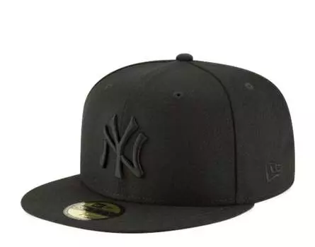 New Era 59Fifty MLB New York Yankees Blackout Basic Fitted Кепка 11591128