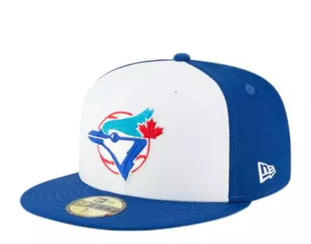 New Era 59Fifty MLB Toronto Blue Jays 1989 Cooperstown синяя облегающая кепка 11590953