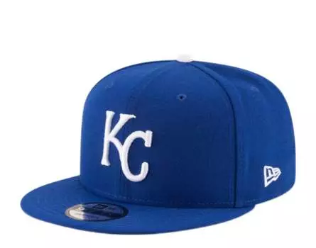 New Era 9Fifty MLB Kansas City Royals Basic бейсболка королевского синего цвета 11591048