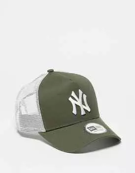 New Era – 9forty NY Yankees – кепка дальнобойщика цвета хаки
