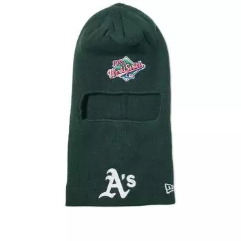 New Era Балаклава Oakland Athletics, зеленый