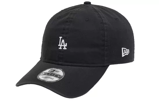 New Era Бейсболка хлопковая унисекс черная