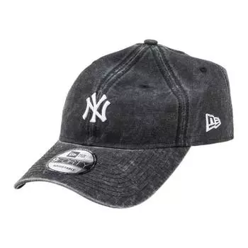 New Era Бейсболка женская хлопковая, черная