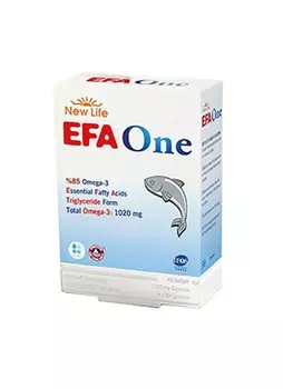 New Life EFA One Omega 3 Рыбий жир 45 капсул