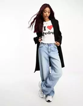 New Look – элегантное пальто черного цвета