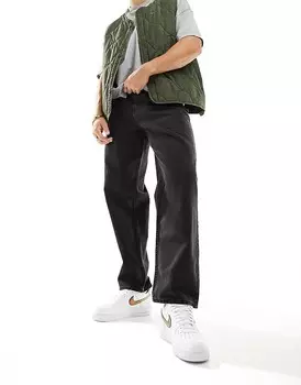 New Look – Черные свободные джинсы