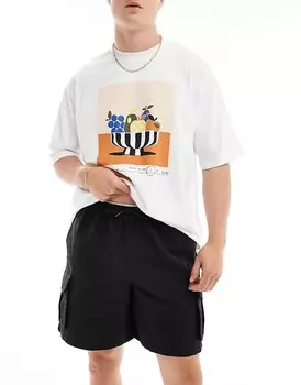 New Look – Чёрные шорты из технического материала