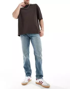 New Look – Дженс тонкий средний синий