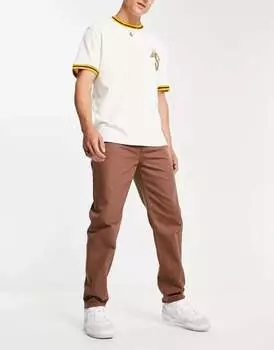 New Look – прямые джинсы 90-х коричневого цвета