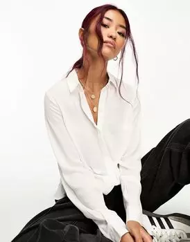 New Look – рубашка кремового цвета