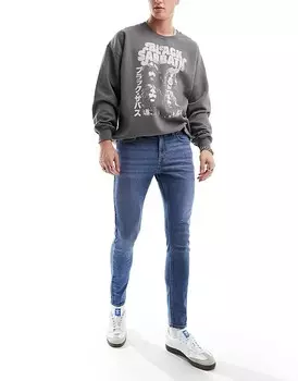 New Look – синие джинсы скинни