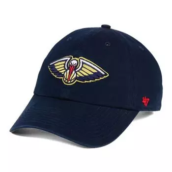 New Orleans Pelicans '47 Clean Up Регулируемая шапка - Темно-синий 47 Brand