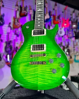 New PRS R &amp; D S2 Singlecut McCarty 594 New Carve — Custom Color — Eriza Verde с сумкой PRS, *БЕСПЛАТНЫЙ PLEK ПРИ ПОКУПКЕ* 007 R &amp; D Singlecut McCarty 594