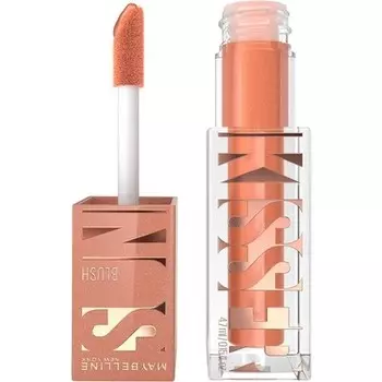 New York SUNKISSER Универсальные жидкие румяна с эффектом сияния 4,7 мл Downtown Rush Maybelline