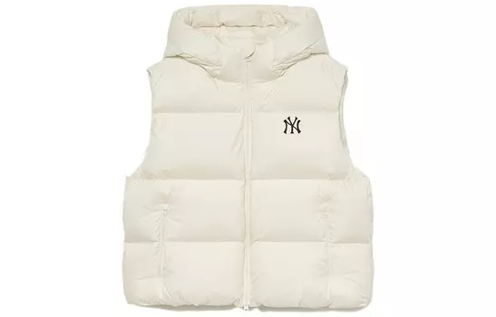 New York Yankees Пуховик унисекс New York Yankees / Кремовый Mlb