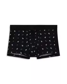 Невада Принтованные Трусы HOM, черный