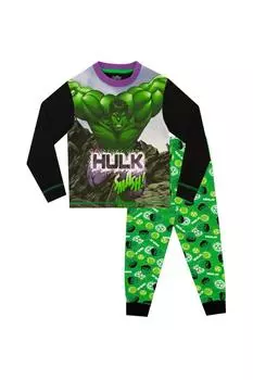Невероятная пижама Халка Marvel, зеленый