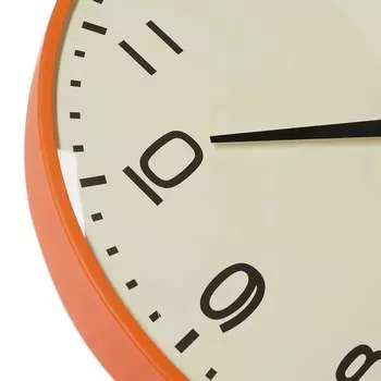 Newgate Clocks Radio City Harlem Настенные часы с циферблатом, оранжевый