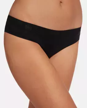 Невидимые бразильские трусики Wolford, черный