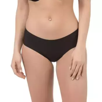 Невидимые брюки-кюлоты с эффектом второй кожи Selmark, черный